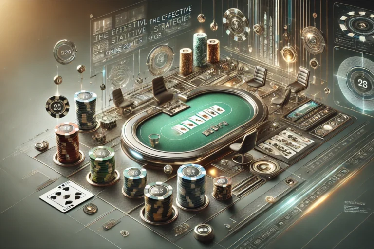Asia Gaming Insider | The Most Effective Betting Strategies for Online Poker