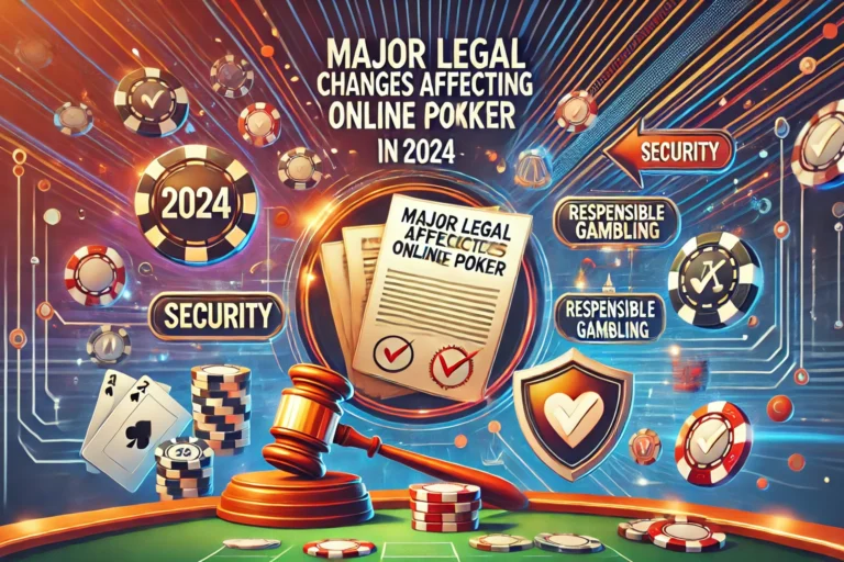 Asia Gaming Insider | Major Legal Changes Affecting Online Poker in 2024