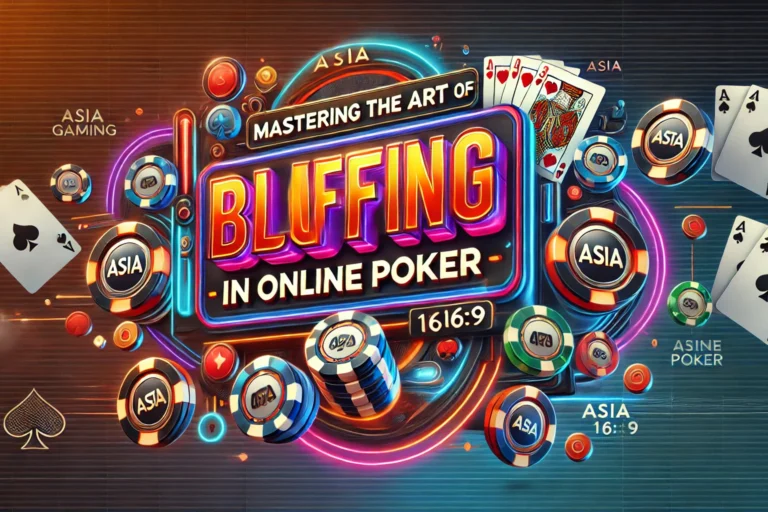 Asia Gaming Insider | Mastering the Art of Bluffing in Online Poker