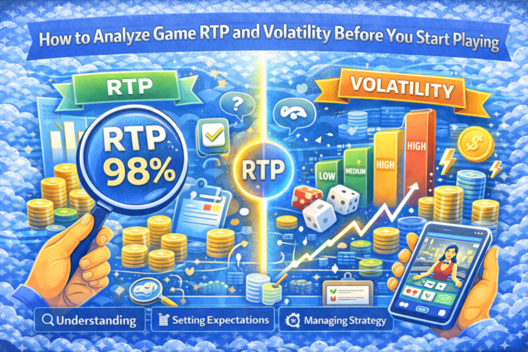 Analyzing RTP and volatility in gaming