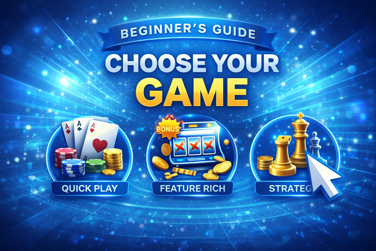 Choose your game guide Choose your game guide