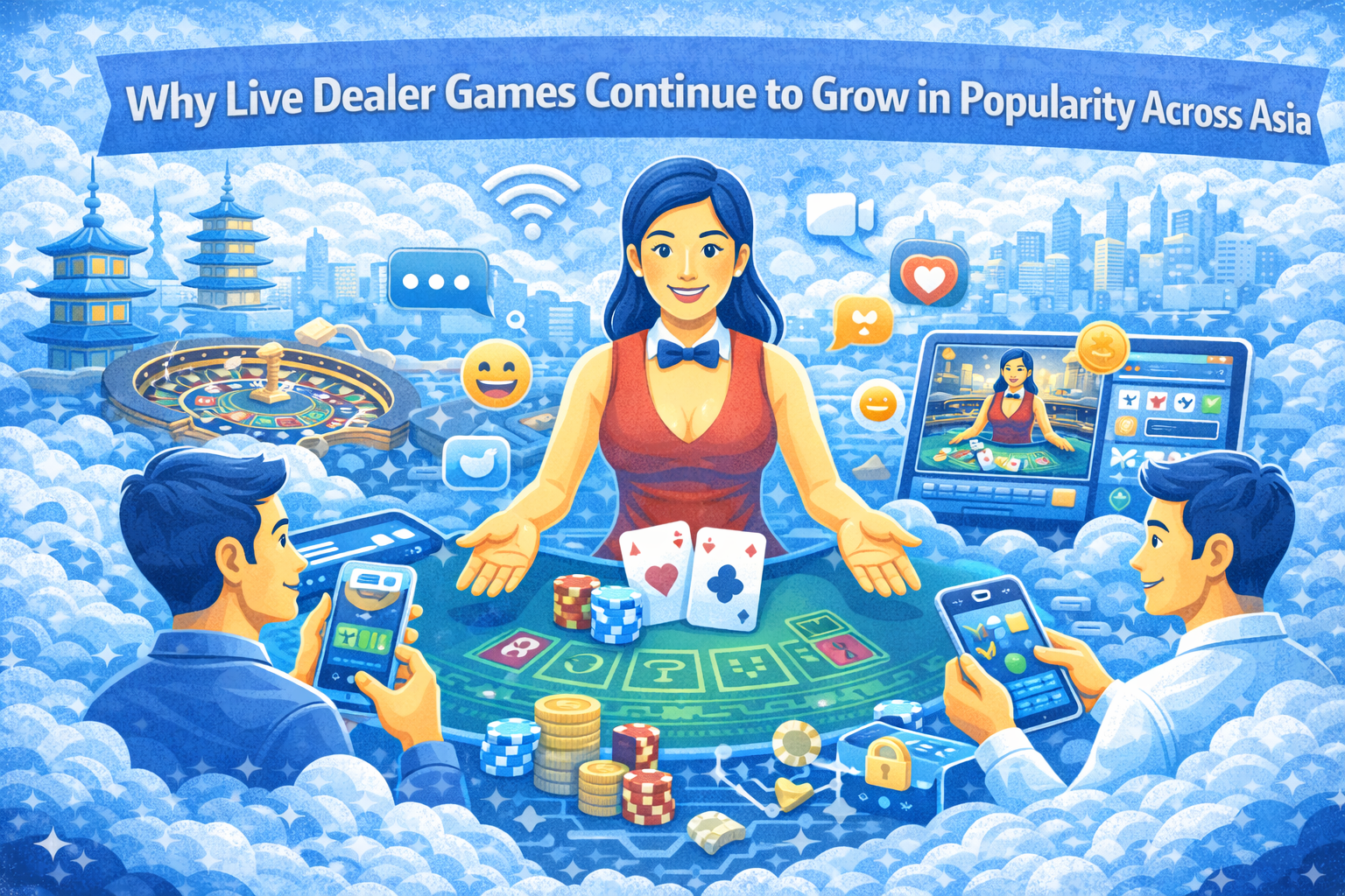 Growing popularity of live dealer games Growing popularity of live dealer games