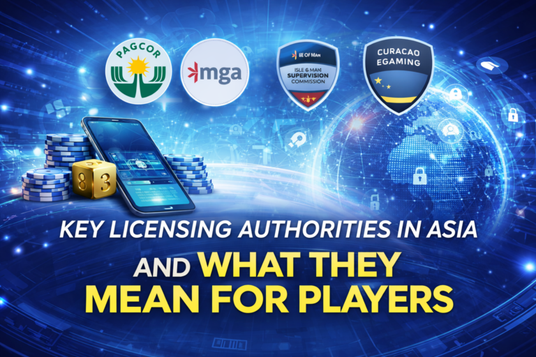 Licensing authorities in Asia and gaming