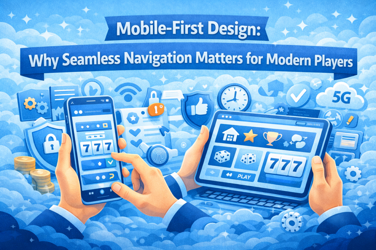 Mobile-first design for gaming platforms