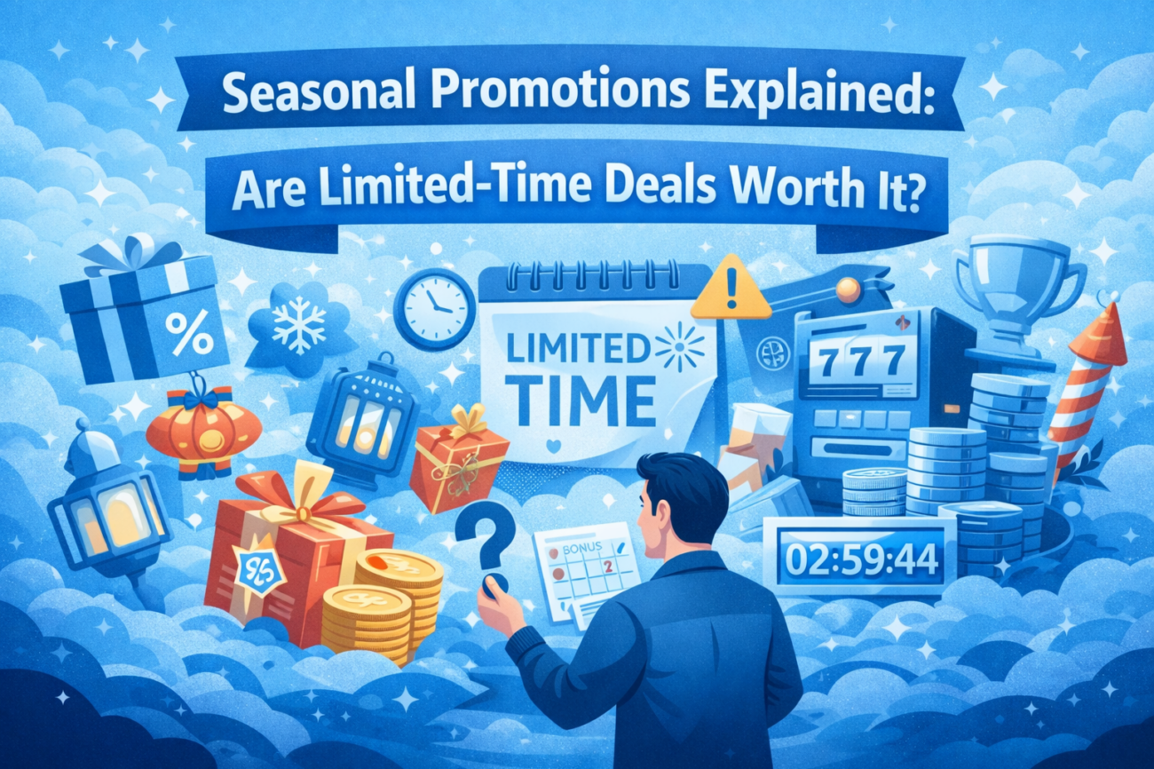 Seasonal promotions and limited-time deals