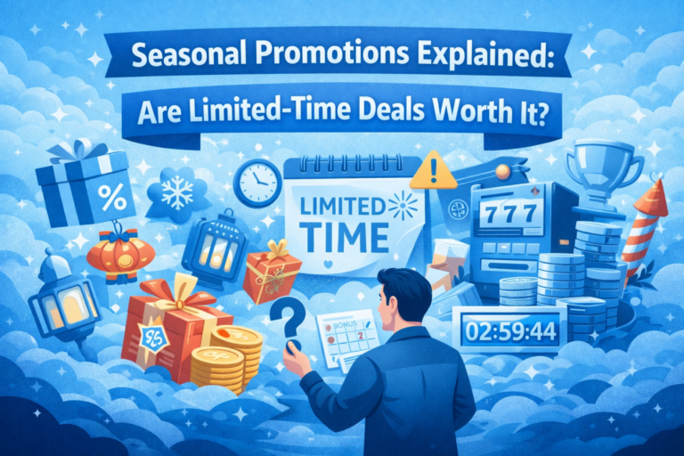 Seasonal promotions and limited-time deals