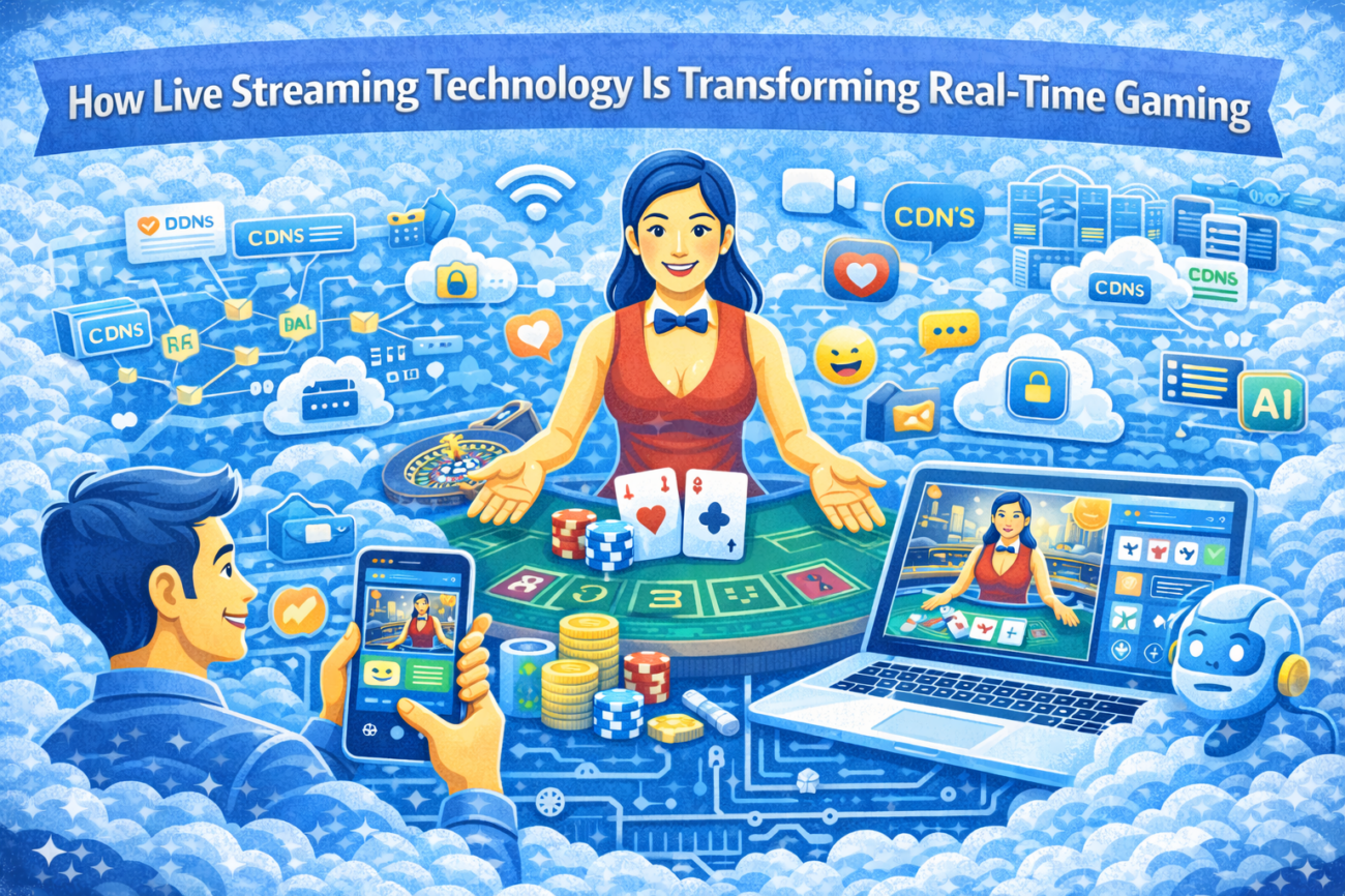 Transforming gaming with live streaming technology