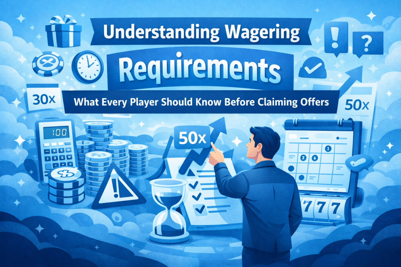 Understanding wagering requirements visually