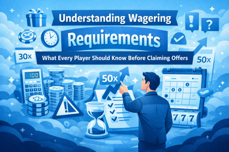 Understanding wagering requirements visually